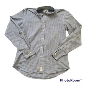 Bass & Co mens small long sleeve dress shirt